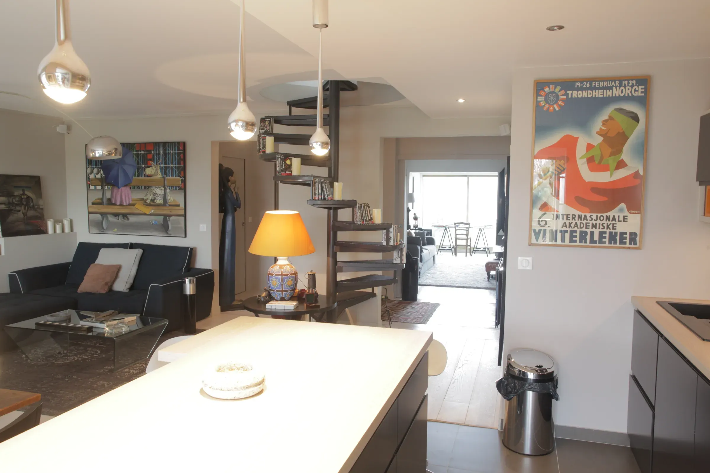 Dossier complet d'aménagement pour cet appartement de 110 m² en région parisienne — photo 3